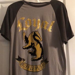 Harry Potter Hufflepuff baseball T
